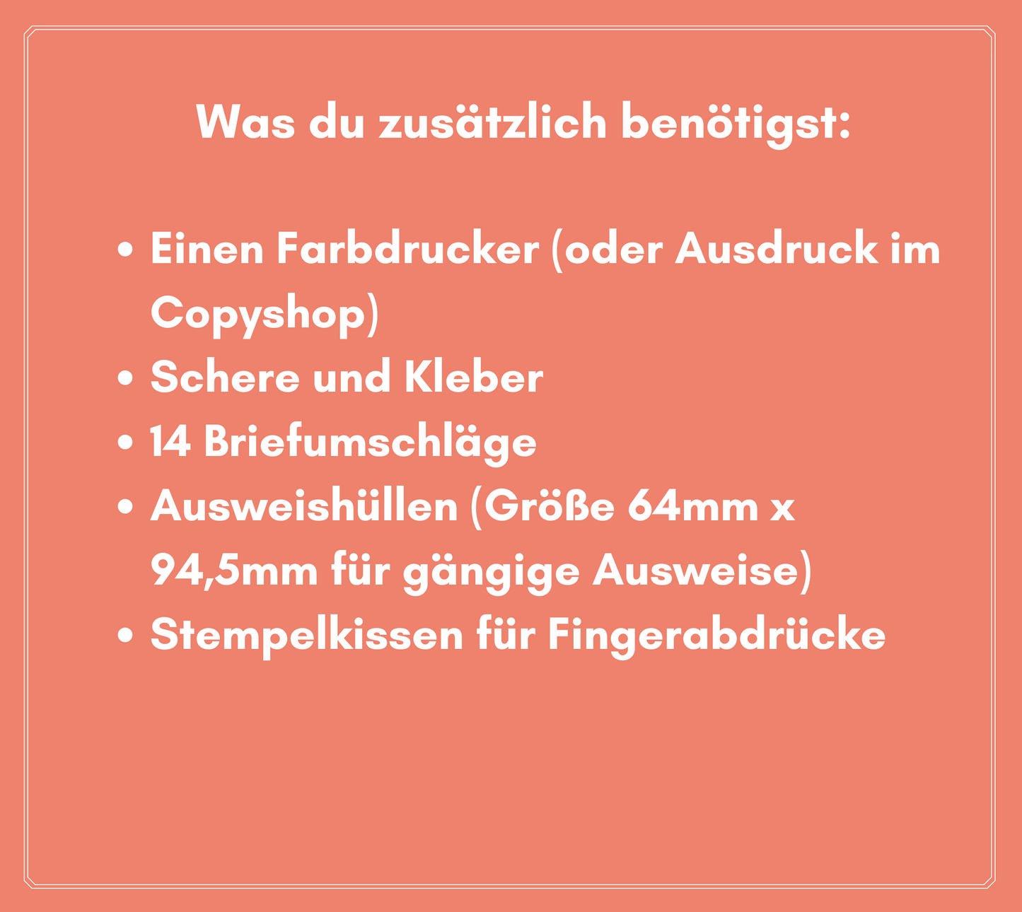 Detektiv-Schnitzeljagd für Kinder (6-9 Jahre) zum Ausdrucken | Sofort-Download