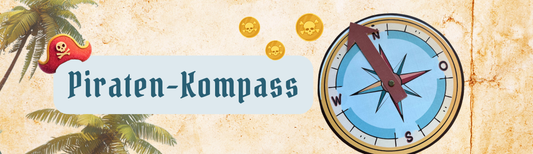 Piratenkompass Piratengeburtstag Piraten Spielideen