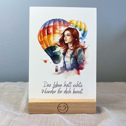 Achtsamkeitskarten für Jugendliche  | Motiv Mädchen