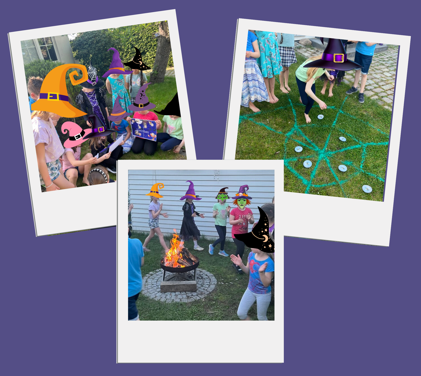 Hexen Schatzsuche für Kinder (6-9 Jahre) zum Ausdrucken | Sofort-Download