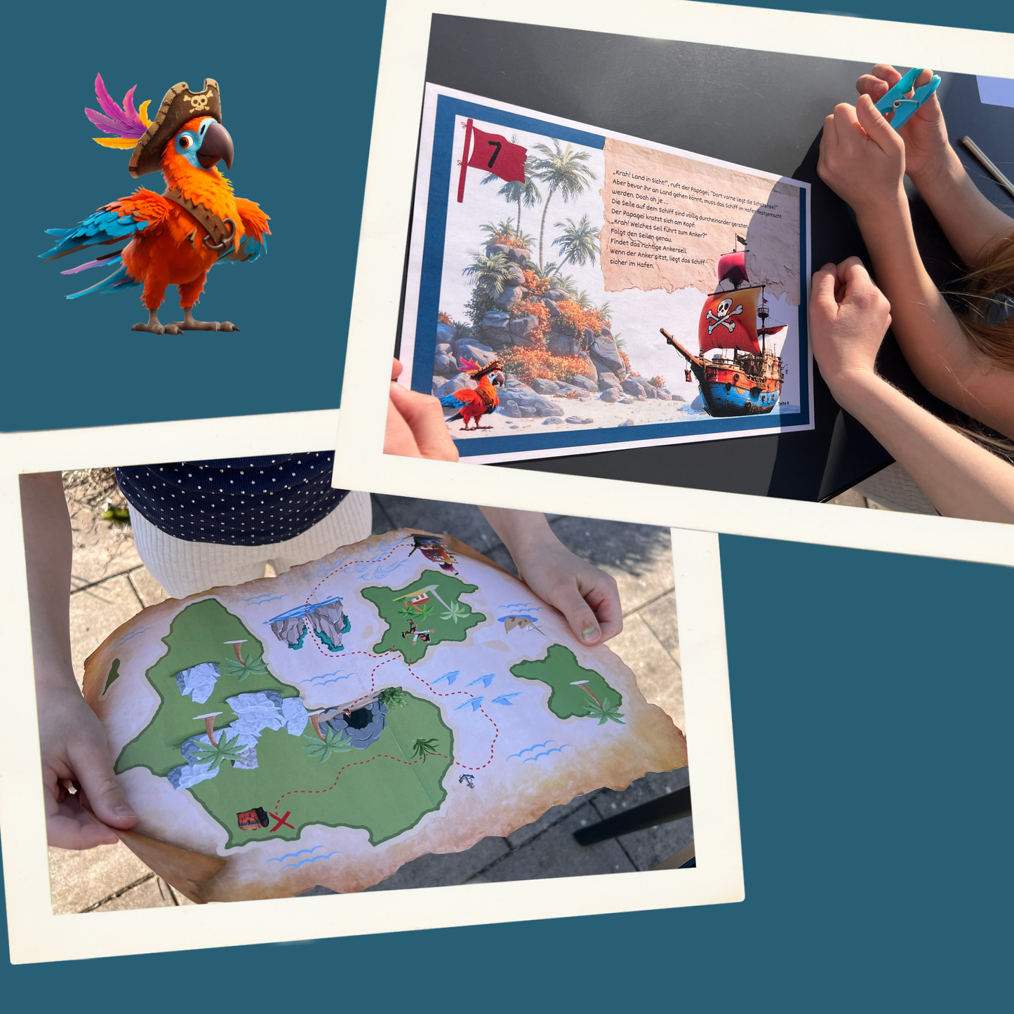 Piraten-Schatzsuche für Kinder (ab 5 Jahren)