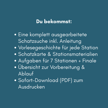 Piraten-Schatzsuche für Kinder (ab 5 Jahren)