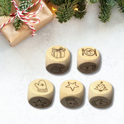 Wuerfelspiel Weihnachten alle Motive
