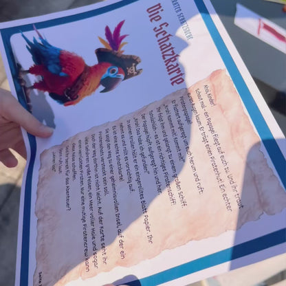 Piraten-Schatzsuche für Kinder (ab 5 Jahren)